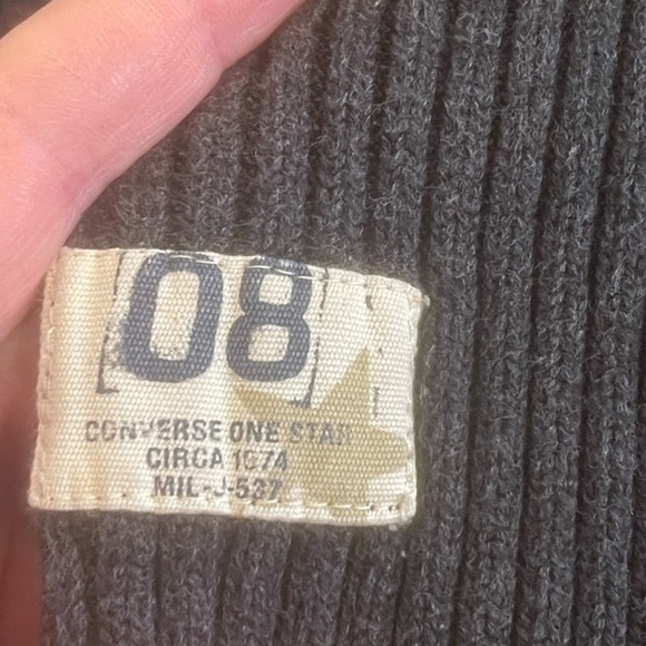 Converse | One Star 1/4 Zip Sweater - Picture 9 of 9